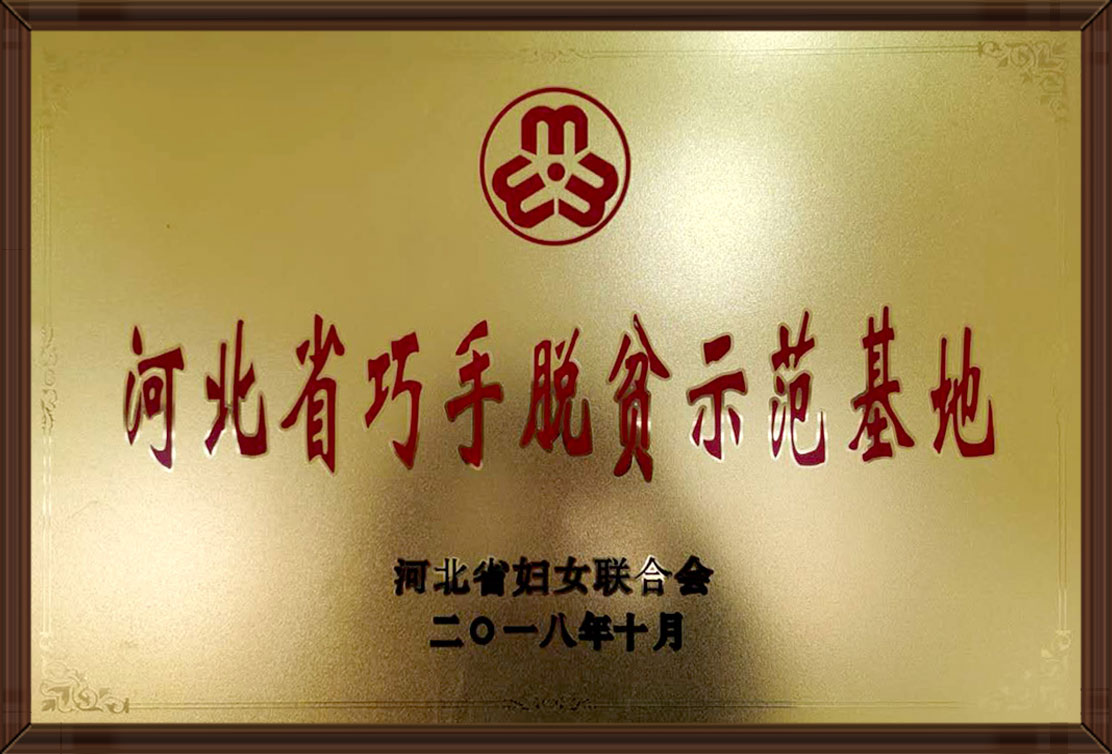 河北(bei)省巧手(shou)脫(tuo)貧示(shi)範(fàn)(fan)基(ji)地(di)
